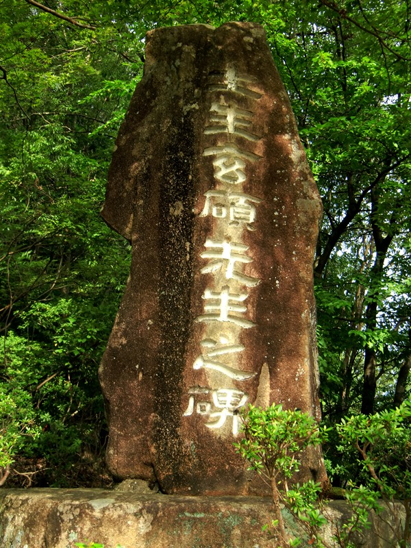 写真1　郡山公園の土生玄碩の碑.JPG
